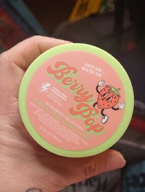 Strawberry popping lotion
